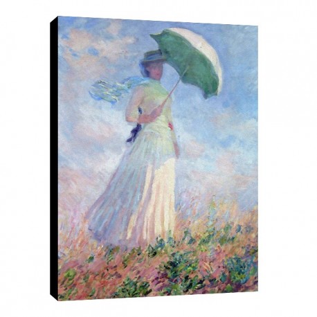 Quadro Monet Art. 03 cm 35x50 intelaiato pronto da appendere Stampa su tela Canvas