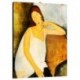 Bild Modigliani Art. 05 cm 35x50 Kostenloser Transport Druck auf Leinwand das gemalde ist fertig zum aufhangen