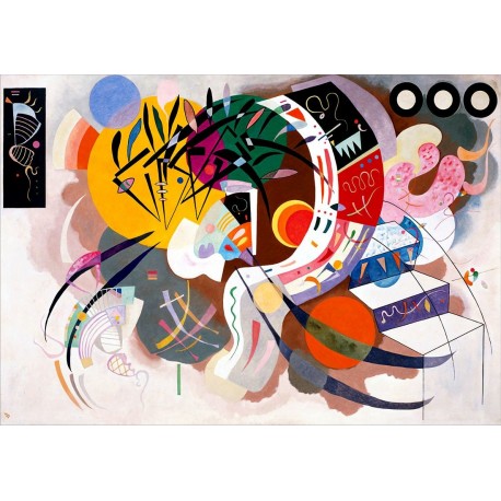 Poster Kandinsky Art. 07 cm 70x100 Stampa Falsi d'Autore Affiche Plakat Fine Art