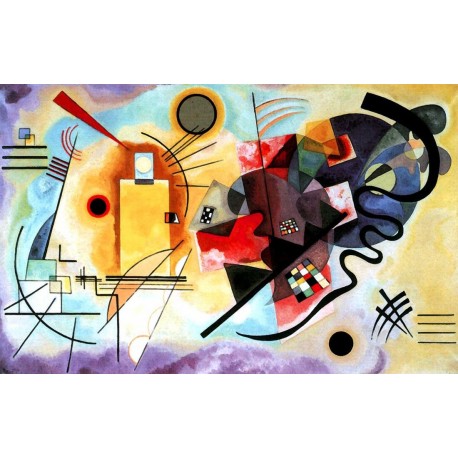 Poster Kandinsky Art. 08 cm 31x50 Stampa Falsi d'Autore Affiche Plakat Fine Art