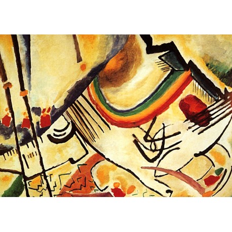 Poster Kandinsky Art. 15 cm 70x100 Stampa Falsi d'Autore Affiche Plakat Fine Art