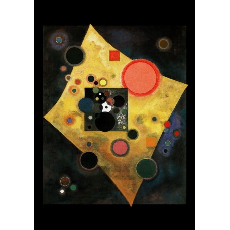 Poster Kandinsky Art. 16 cm 70x100 Stampa Falsi d'Autore Affiche Plakat Fine Art