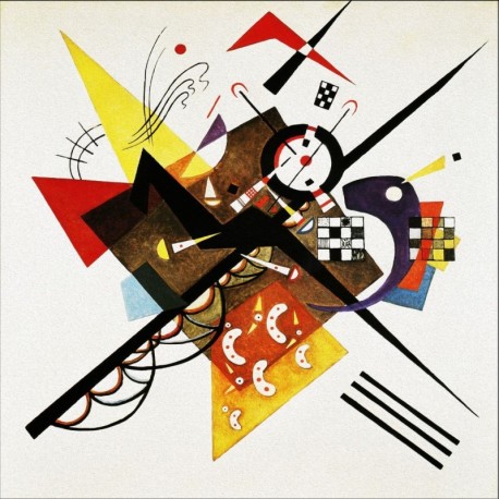 Poster Kandinsky Art. 17 cm 35x50 Stampa Falsi d'Autore Affiche Plakat Fine Art