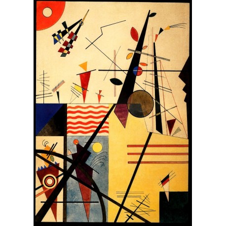 Poster Kandinsky Art. 20 cm 50x70 Stampa Falsi d'Autore Affiche Plakat Fine Art