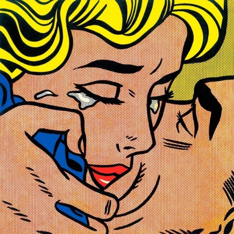 Poster Lichtenstein Art. 11 cm 35x35 Stampa Falsi d'Autore Affiche Plakat Fine Art