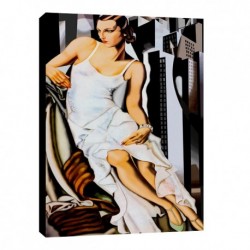 Bild Lempicka Art. 10 cm 50x70 Kostenloser Transport Druck auf Leinwand das gemalde ist fertig zum aufhangen