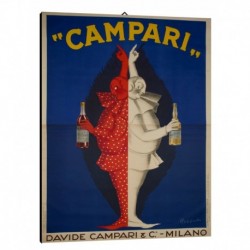 Quadro Manifesto Campari Cordial Art. 07 cm 35x50 Stampe Falsi d'Autore Bild Fine Art