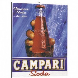 Bild Werbeplakat Campari Art. 08 cm 35x50 Kostenloser Transport Druck auf Leinwand das gemalde ist fertig zum aufhangen