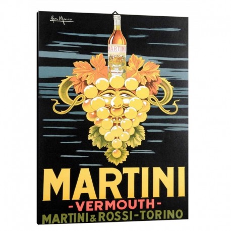 Quadro Manifesto Vermouth Martini Art. 31 cm 35x50 Stampe Falsi d'Autore Bild Fine Art