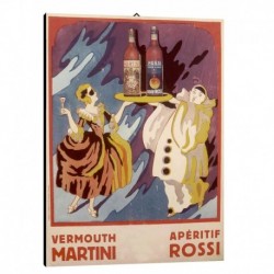 Quadro Manifesto Vermouth Martini Art. 35 cm 35x50 Stampe Falsi d'Autore Bild Fine Art