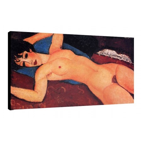 Bild Modigliani Art. 02 cm 50x70 Kostenloser Transport Druck auf Leinwand das gemalde ist fertig zum aufhangen