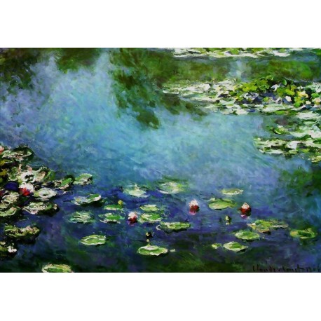 Poster Monet Art. 11 cm 35x50 Stampa Falsi d'Autore Affiche Plakat Fine Art