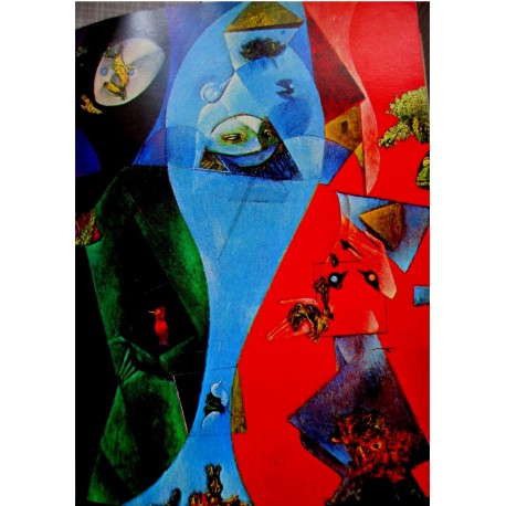 Poster Max Ernst Art. 22 cm 35x50 Stampa Falsi d'Autore Affiche Plakat Fine Art