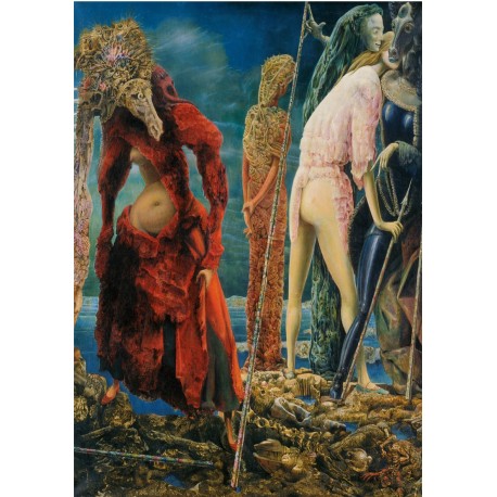 Poster Max Ernst Art. 25 cm 50x70 Stampa Falsi d'Autore Affiche Plakat Fine Art