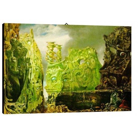 Quadro Max Ernst Art. 05 cm 70x100 Trasporto Gratis intelaiato pronto da appendere Stampa su tela Canva