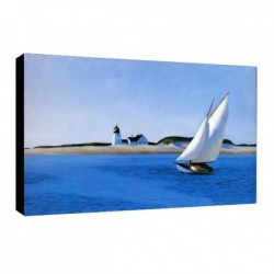 Bild Hopper La Tappa Lunga Art. 12 cm 50x70 Kostenloser Transport Druck auf Leinwand das gemalde ist fertig zum aufhangen