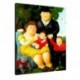 Bild Botero Art. 14 cm 35x50 Kostenloser Transport Druck auf Leinwand das gemalde ist fertig zum aufhangen