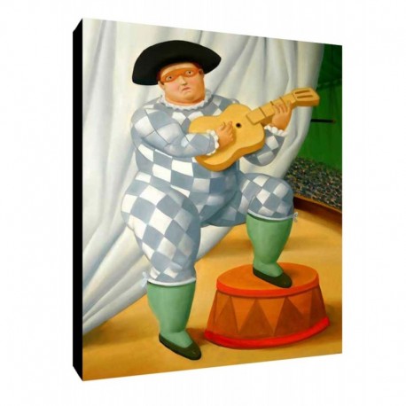 Quadro Botero Art. 33 cm 70x100 Trasporto Gratis intelaiato pronto da  appendere Stampa su tela Canvas