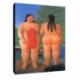 Quadro Botero Art. 53 cm 50x70 Donne al mare Trasporto Gratis intelaiato pronto da appendere Stampa su tela Canvas