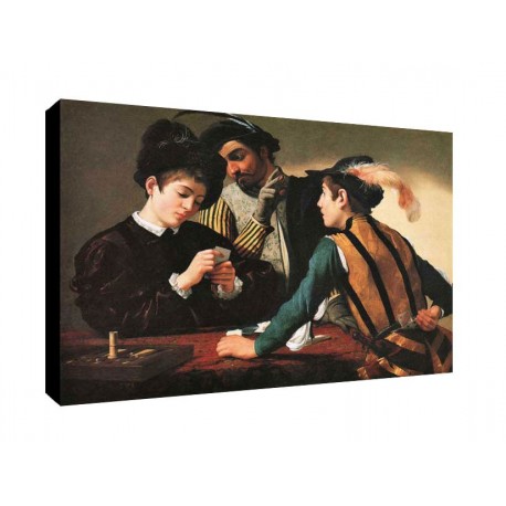 Bild Caravaggio Art. 10 cm 35x50 Kostenloser Transport Druck auf Leinwand das gemalde ist fertig zum aufhangen