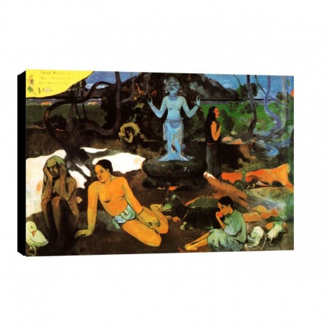 Bild Gauguin Art. 03 cm 35x50 Kostenloser Transport Druck auf Leinwand das gemalde ist fertig zum aufhangen