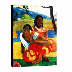 Quadro Gauguin Art. 09 cm 35x50 Trasporto Gratis intelaiato pronto da appendere Stampa su tela Canvas