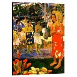 Quadro Gauguin Art. 08 cm 50x70 Trasporto Gratis intelaiato pronto da appendere Stampa su tela Canvas