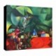 Quadro Chagall Art. 13 cm 70x70 Trasporto Gratis intelaiato pronto da appendere Stampa su tela Canvas