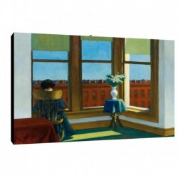 Quadro Hopper Art. 15 cm 50x70 Trasporto Gratis intelaiato pronto da appendere Stampa su tela Canvas