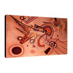 Quadro Kandinsky Art. 11 cm 70x100 Trasporto Gratis intelaiato pronto da appendere Stampa su tela Canvas