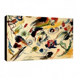 Quadro Kandinsky Art. 13 cm 35x50 Trasporto Gratis intelaiato pronto da appendere Stampa su tela Canvas