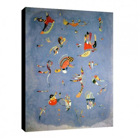 Bild Kandinsky Art. 18 cm 70x100 Kostenloser Transport Druck auf Leinwand das gemalde ist fertig zum aufhangen