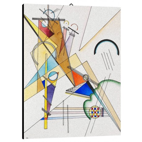 Quadro Kandinsky pronto da appendere falso d'autore Il Negozio di Alex