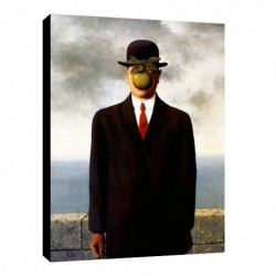 Bild Magritte Art. 05 cm 35x50 Kostenloser Transport Druck auf Leinwand das gemalde ist fertig zum aufhangen