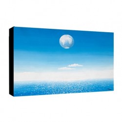 Quadro Magritte Art. 36 cm 35x50 Trasporto Gratis intelaiato pronto da appendere Stampa su tela Canvas