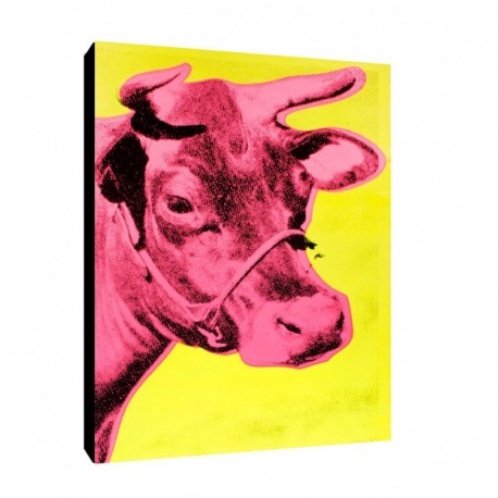 Quadro Warhol Art. 24 cm 35x50 Trasporto Gratis intelaiato pronto da appendere Stampa su tela Canvas