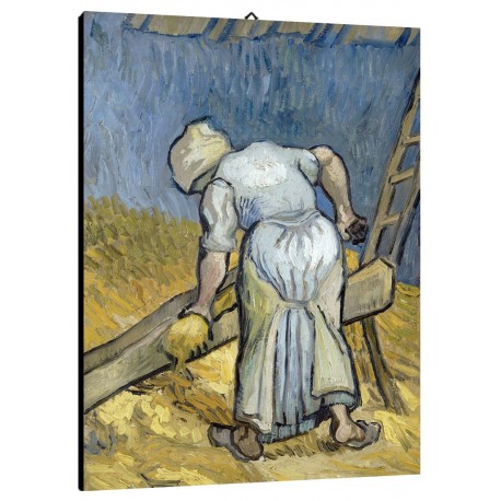 Quadro Van Gogh Art. 49 cm 70x100 Trasporto Gratis intelaiato pronto da appendere Stampa su tela Canvas