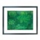 Quadro Klee cod. 24  cm. 40x50 pronto da appendere con passepartout  comprensivo di cornice, gancio e plexiglass