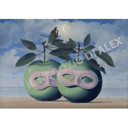 Poster Magritte Art. 48 cm 70x100 Stampa Falsi d'Autore Affiche Plakat Fine Art