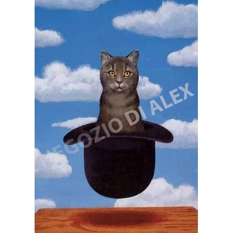 Poster Magritte Art. 48 cm 70x100 Stampa Falsi d'Autore Affiche Plakat Fine Art