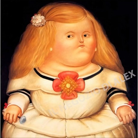 Poster Botero Art. 80 cm 35x50 il Cardinale Stampa Falsi d'Autore Affiche Plakat Fine Art