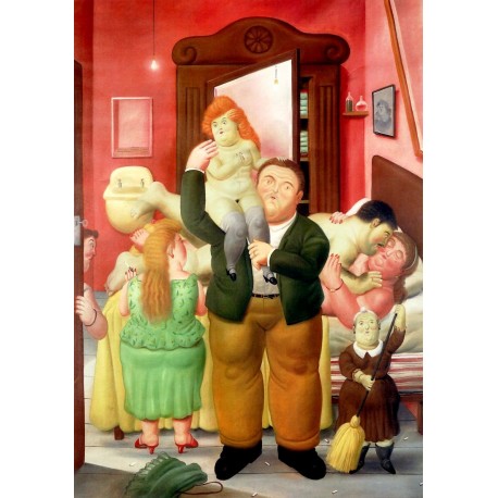 Poster Botero Art. 13 cm 35x50 Stampa Falsi d'Autore Affiche Plakat Fine Art