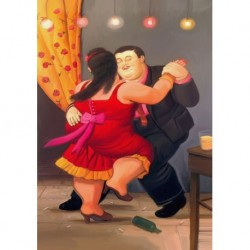 Poster Botero Art. 24 i ballerini cm 35x50 Stampa Falsi d'Autore Affiche Plakat Fine Art