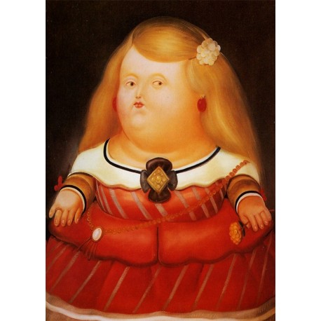 Poster Botero Art. 66 Velazquez cm 35x50 Stampa Falsi d'Autore Affiche Plakat Fine Art