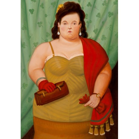 Poster Botero Art. 70 cm 35x50 Stampa Falsi d'Autore Affiche Plakat Fine Art