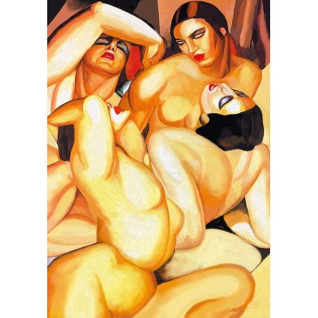 Poster Lempicka Art. 06 cm 35x50 Stampa Falsi d'Autore Affiche Plakat Fine Art