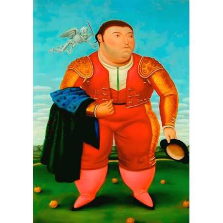 Poster Botero Art. 84 matador  cm 35x50 Stampa Falsi d'Autore Affiche Plakat Fine Art